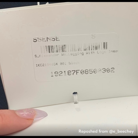 Alexander Wang Black Leggings size M - Picture 12 of 12